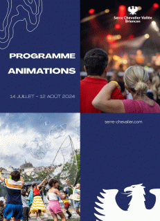 Programme d'animations du 14 juillet au 12 août