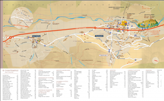 Chantemerle/St Chaffrey map