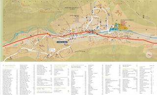 Villeneuve La Salle map