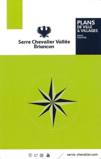 Briançon, villages and surroundings map