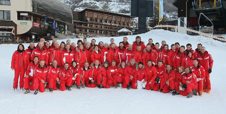 French ski school - Chantemerle