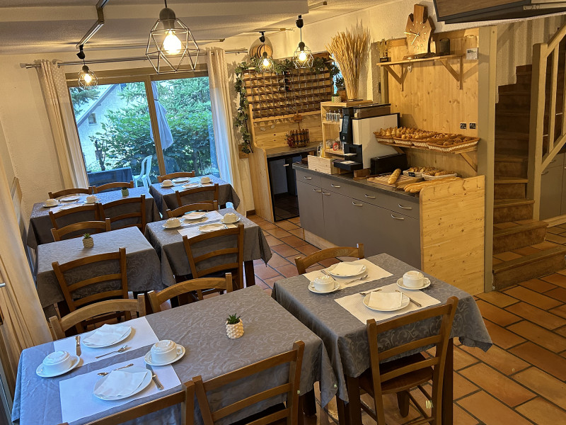 La salle de Petit-Déjeuner