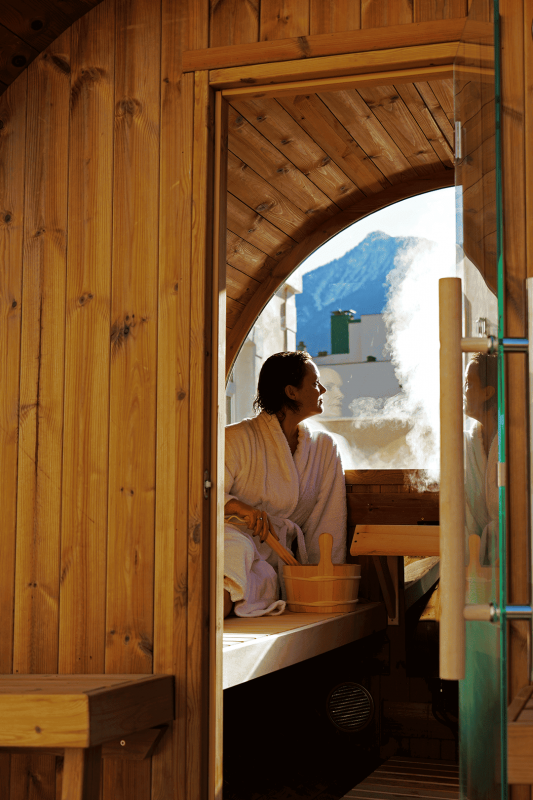 garrigae caserne de briancon & spa sauna exterieur 2 serre chevalier