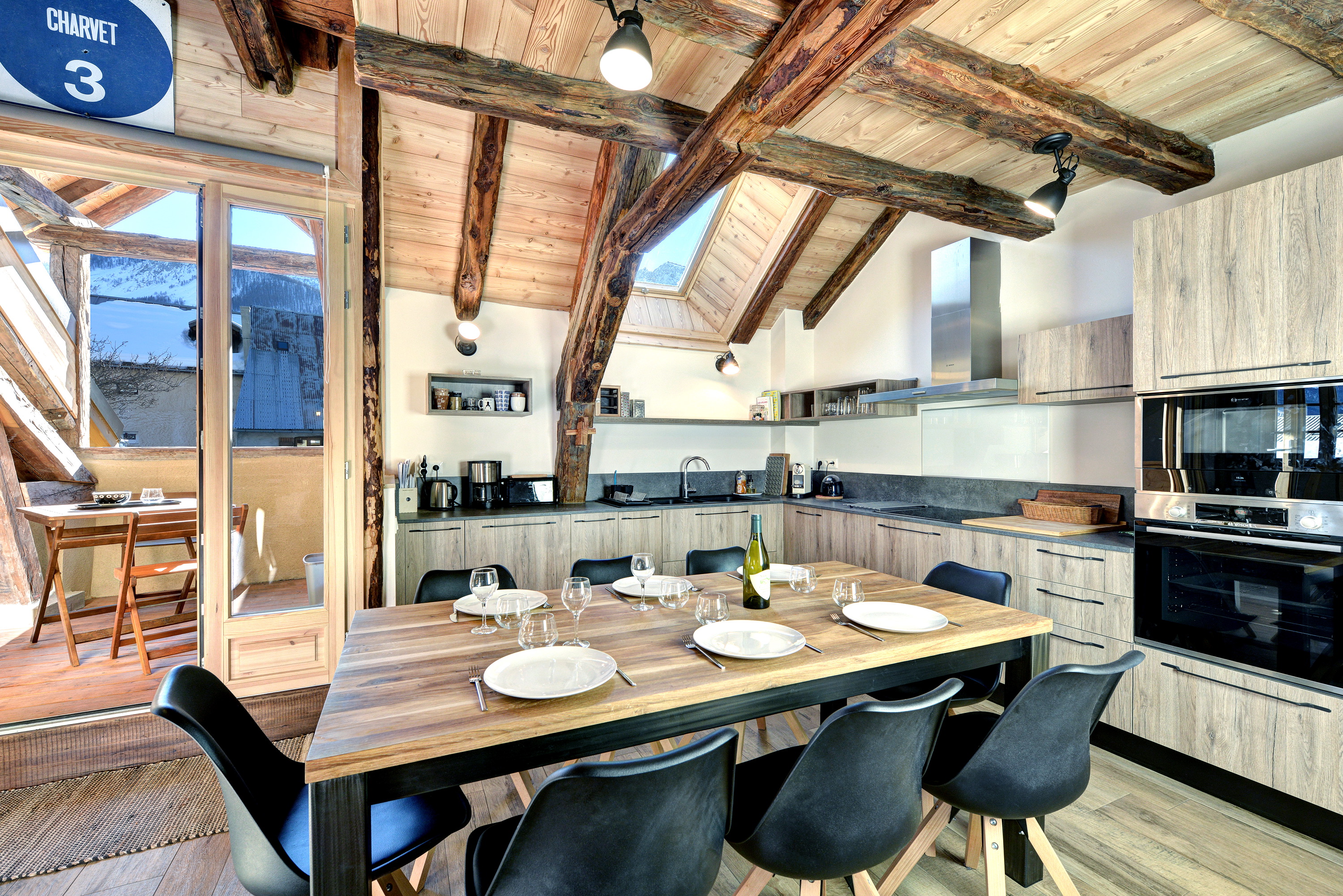 Cuisine salle à manger