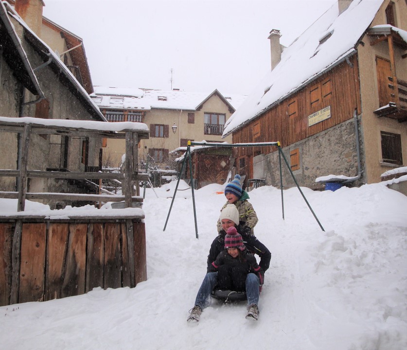 jardin en hiver (250 m2)
