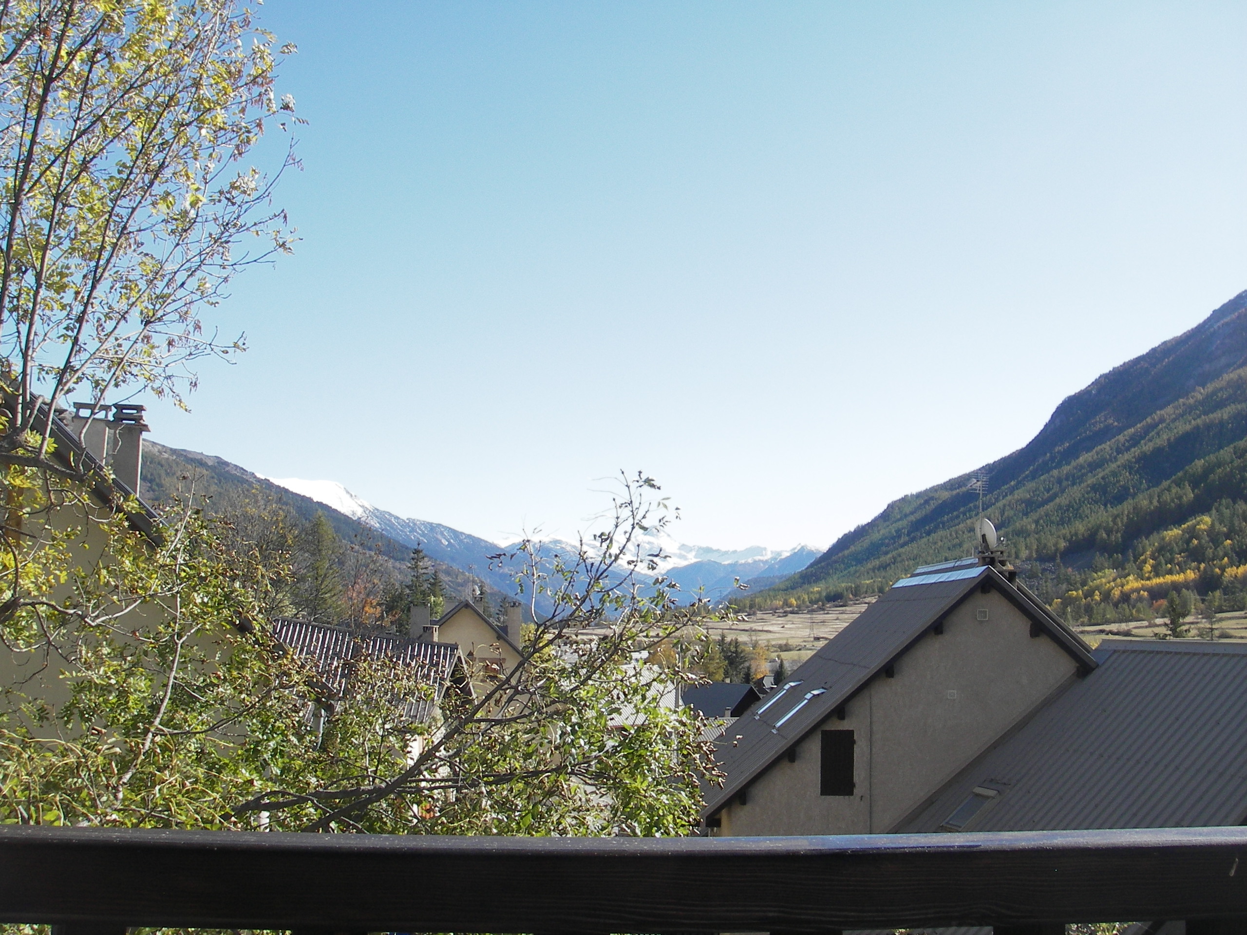 Vue ver Briançon été