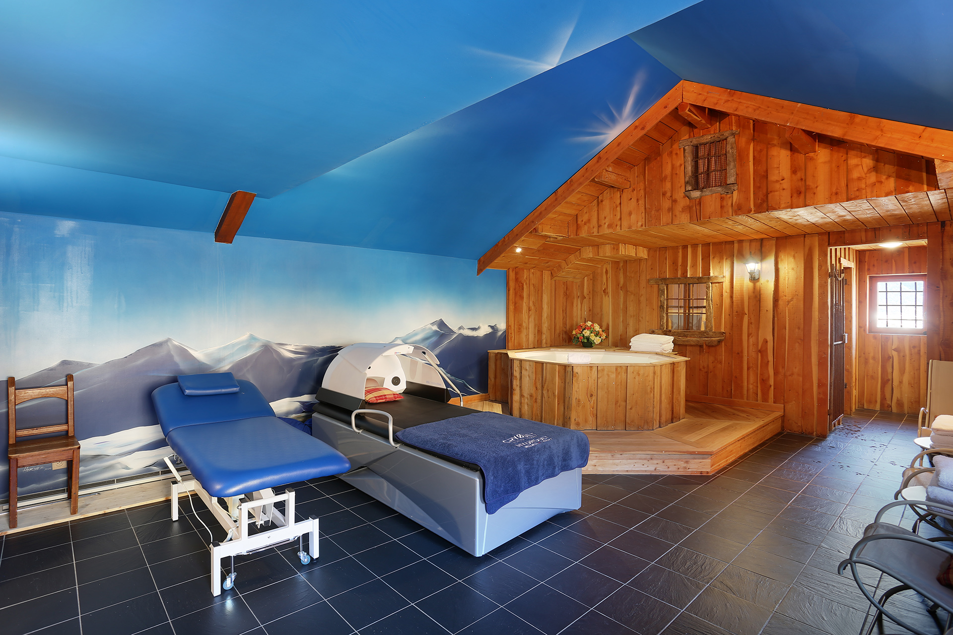 chalet-ibex-table-massage-hydrojet-serre-chevalier-villeneuve
