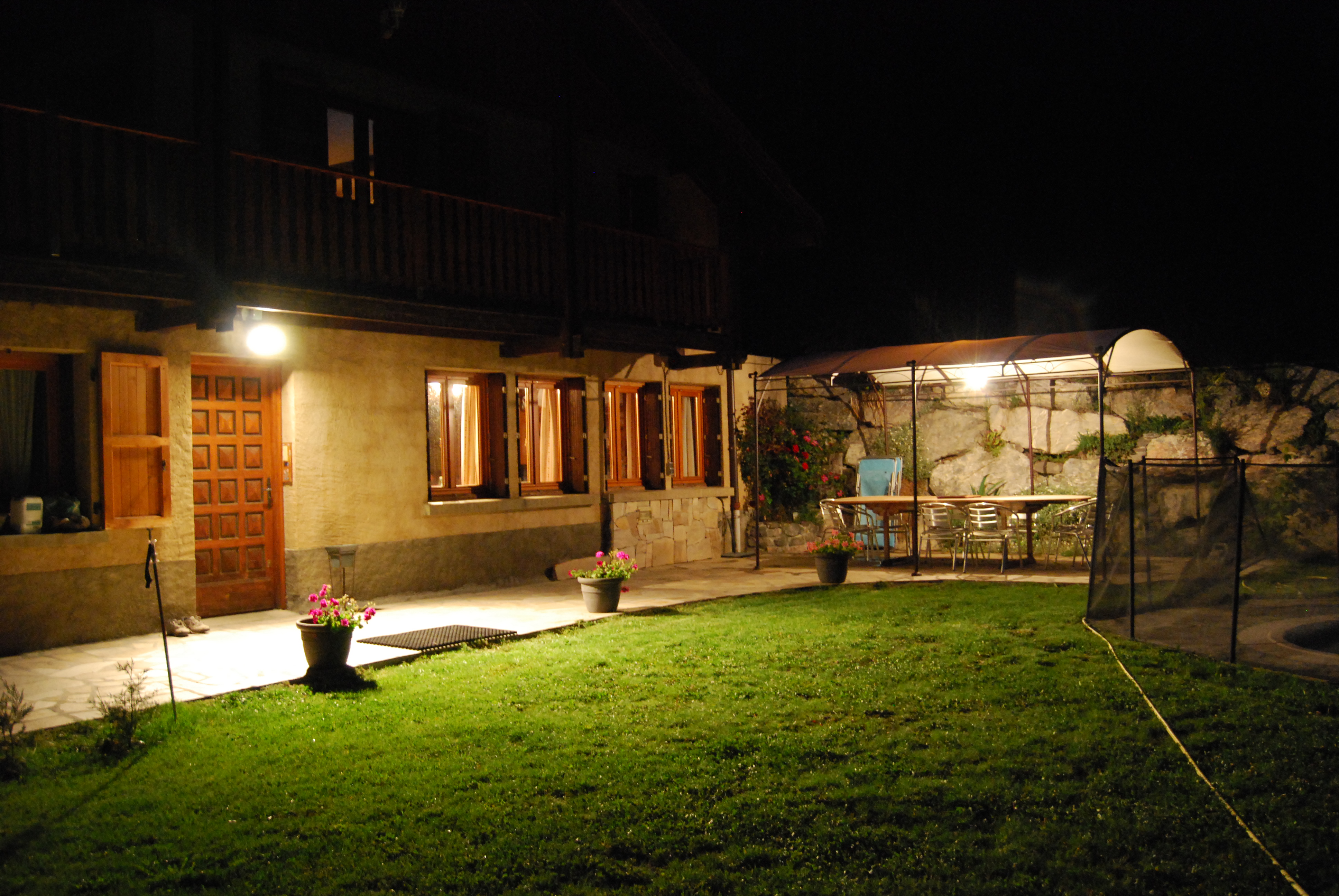 Terrasse de nuit