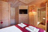 Chambre toute équipée