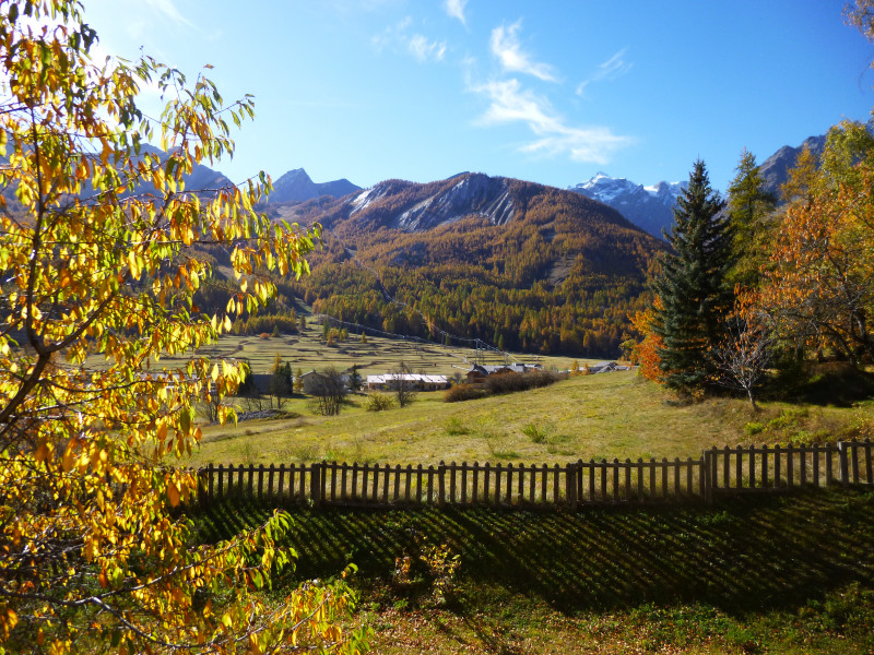 Vue balcon côté pistes de ski