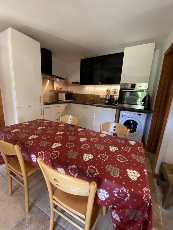 Pièce de vie côté cuisine