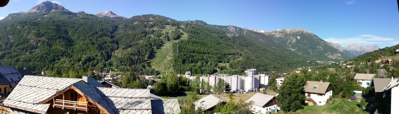 Vue de Chantemerle l'été