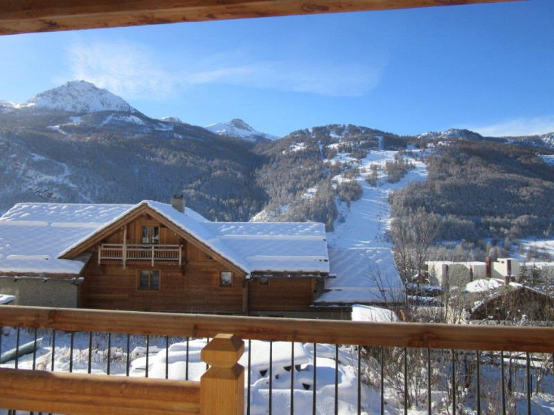 Vue piste de ski Vue piste de ski