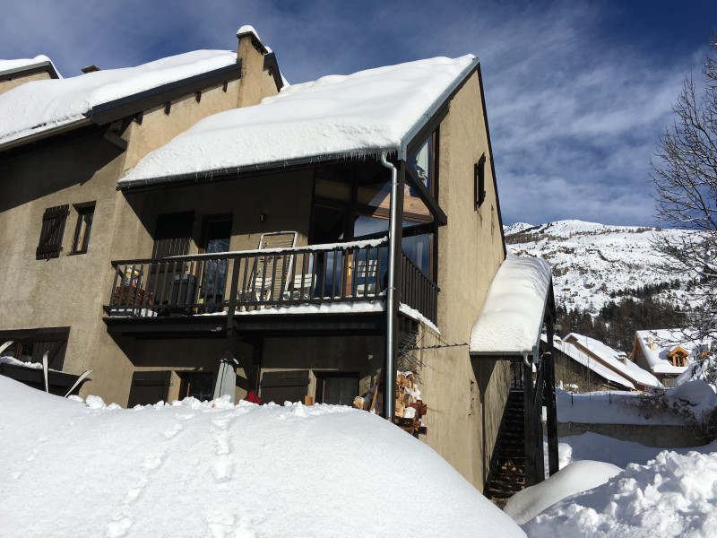 Vue résidence hiver Vue résidence hiver