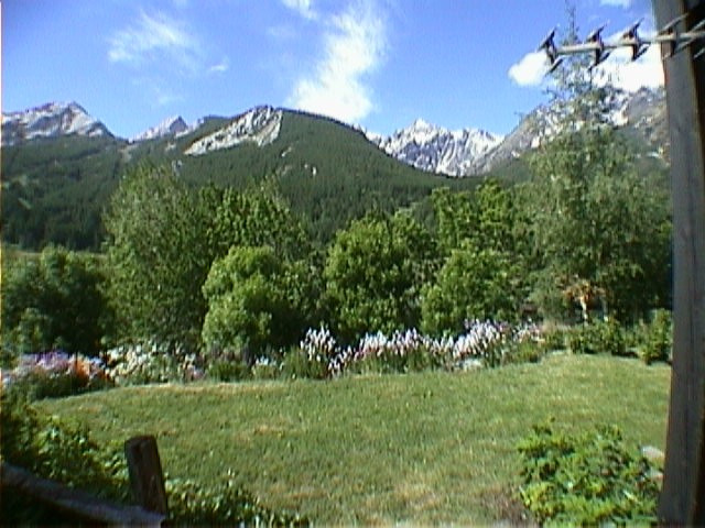 vue jardin été