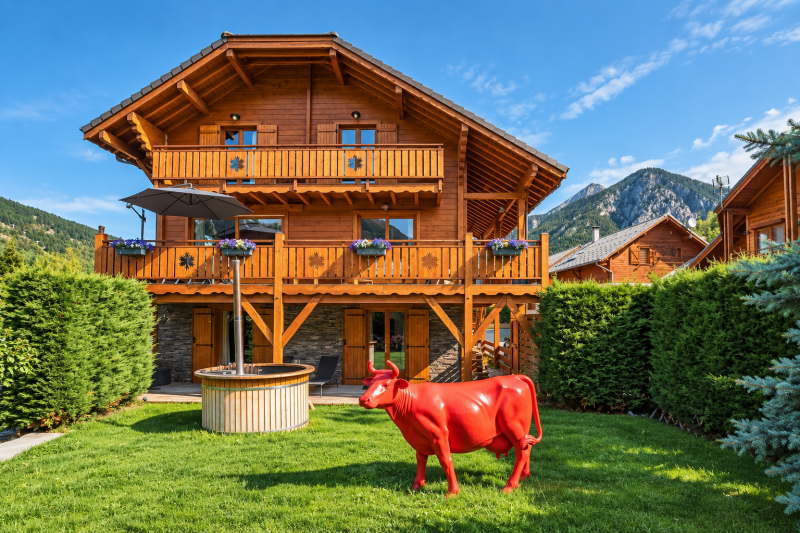 Chalet en été
