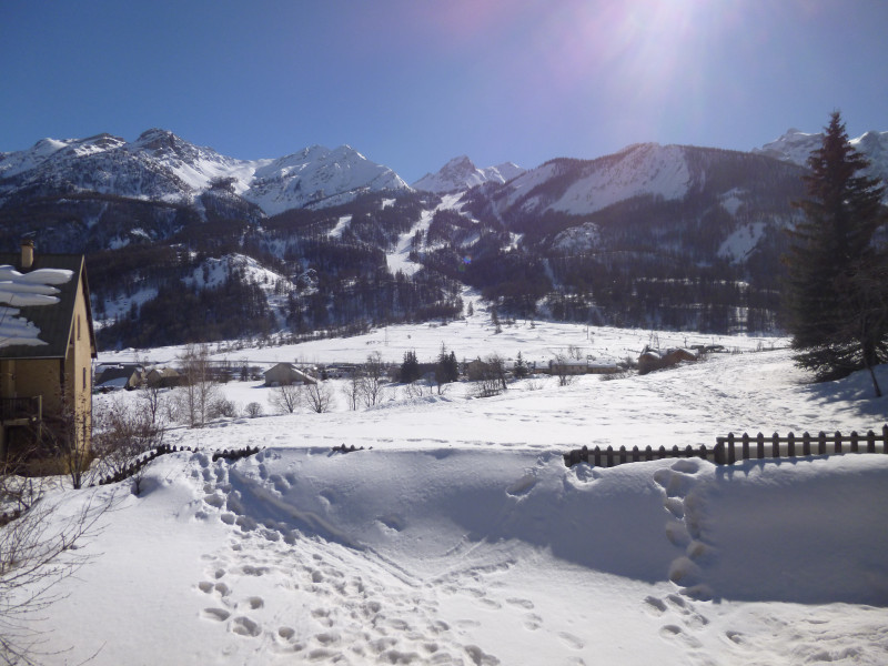 Vue côté pistes de ski